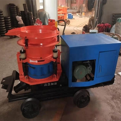 10-15m3/min Air Consumption Wet Mixed Sand Cement Mortar Pump Plaster Spraying Machine