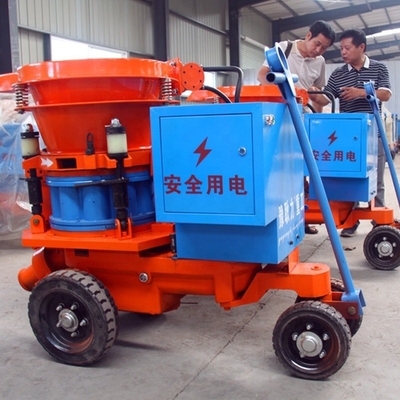 10-15m3/min Air Consumption Wet Mixed Sand Cement Mortar Pump Plaster Spraying Machine