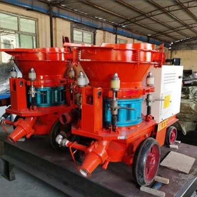 10-15m3/min Air Consumption Wet Mixed Sand Cement Mortar Pump Plaster Spraying Machine