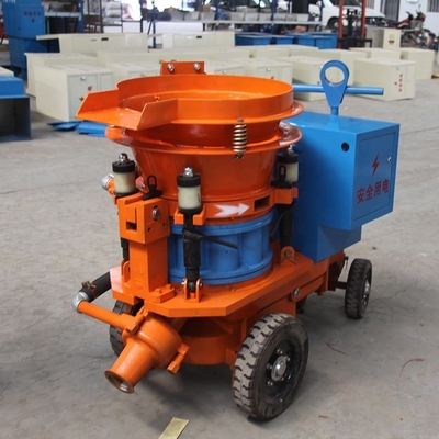 10-15m3/min Air Consumption Wet Mixed Sand Cement Mortar Pump Plaster Spraying Machine