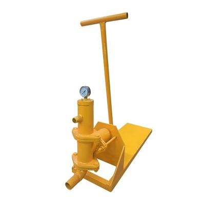 Single Cylinder Piston Sand Concrete Manual Grouting Pump with 45 kg Weight Capacity