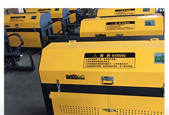 Yellow 2-6mm Steel Bar Straightener And Cutter For Building Material Shops With Materials