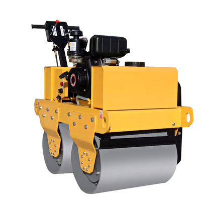 1000*1000*1200mm Size Double Drum Soil Road Roller with Hydraulic Valve Bran