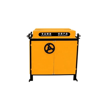 Cleaning Process Steel Bar Roller Conveyor Shot Blasting Machine with Electric Fuel