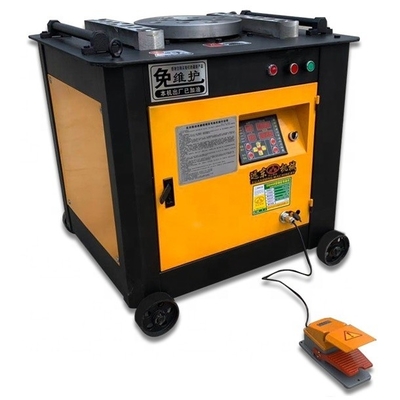 Semi-automatic Portable Steel Bar Bender Cutter Rebar Bending Machine with 380kg Capacity