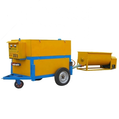 Foam Concrete Cement Foaming Interlock Block Making Machine with 5.5kw Power And Equipment
