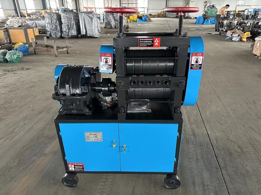 6-14 mm Wasted Steel Scrap Anchor Rod Straightening Machinery with 1380*870*1400 mm Size