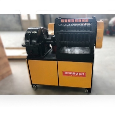 Motor Speed of 1440r/min Deformed Scrap Bar Straightening Machine for Scrap Steel Bar