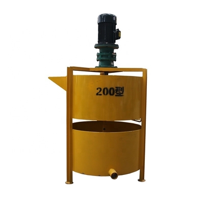 Double Layer Mortar Mixing Tank 200l Large Capacity Electric Flat Port Secondary Mixer