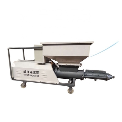 Efficiency Construction Cnc Screw Concrete Mixer Pump Cement Mortar Grouting Machine