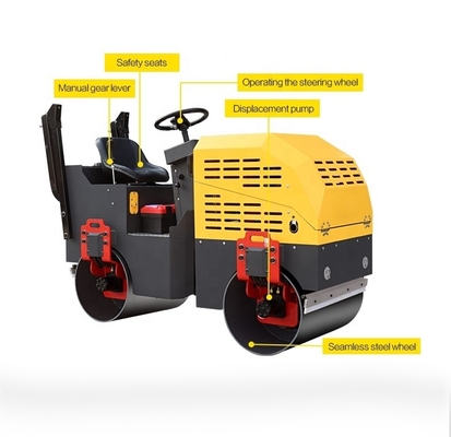 Gasoline and Diesel Walk Behind Road Roller for Compact Construction in the Philippines