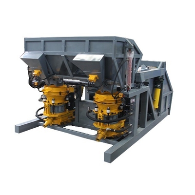 Construction Works Concrete Wet Shotcrete Truck with Working Wind Pressure 0.6-0.8Mpa
