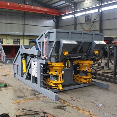 Construction Works Concrete Wet Shotcrete Truck with Working Wind Pressure 0.6-0.8Mpa