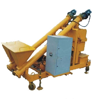 Plastering Get Gypsum Plaster Powder Machine Diesel Mobile Concrete Pump Truck with Mixer 2500 kg