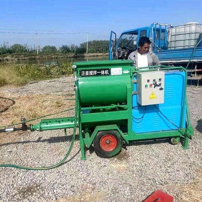 Bentonite Cement Grout Mixer And Agitator With Max. vertical conveying distance 100M