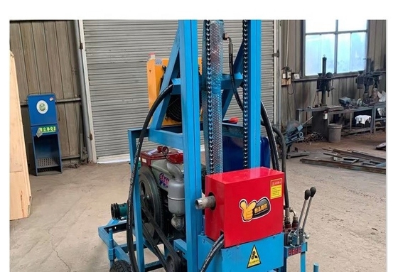 Portable 150m Deep Water Well Drilling Rig Machine with Max.180m Drilling Depth