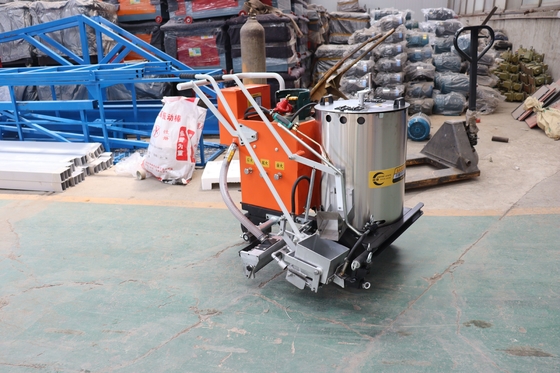 Features Easy-operated 2024 Thermoplastic Road Marking Machine for Printing Shops