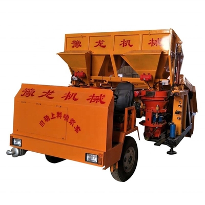 Truck Mounted Concrete Spraying Machine for Slope Tunnel 380v Voltage 6900x2900x2750mm