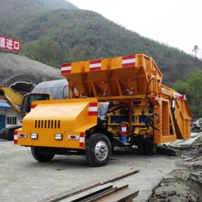 Truck Mounted Concrete Spraying Machine for Slope Tunnel 380v Voltage 6900x2900x2750mm