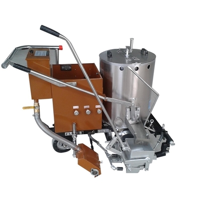Design Hand Push Thermoplastic Road Marking Machine for Traffic and Parking Lines
