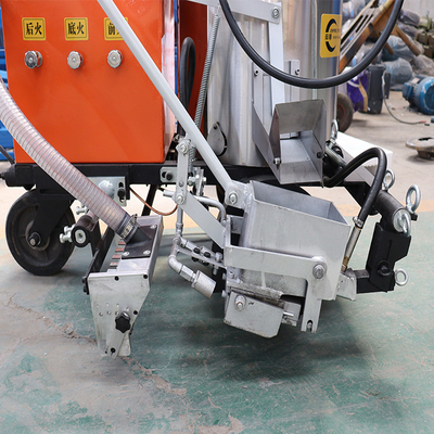 Traffic Line Parking Line Convex Hot Melt Road Marking Machine with Simple Operation