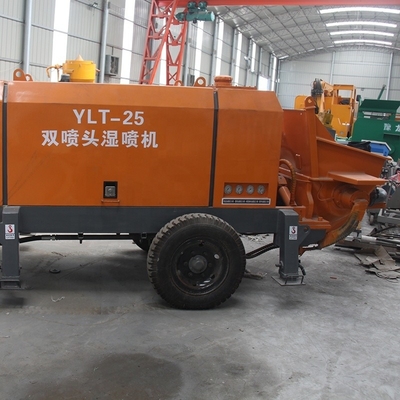 Wet Shotcrete Machine/ Concrete Wet Spraying Plastering Machine with 45kw Motor Power
