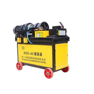 Customized Max Thread Length Rebar Thread Rolling Machine with Electric Function