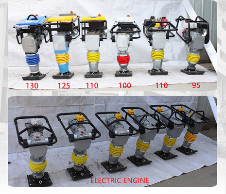 Customized 100 Model 220V Single-Phase Impact Compactor for Smooth Roadbed Backfilling