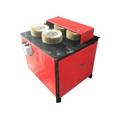 10-50 m/min Working Speed Four-axis Square Steel Angle Iron Rust Removal Machine