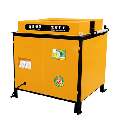 Innovative rust removal and renovation of waste steel bars with physical process