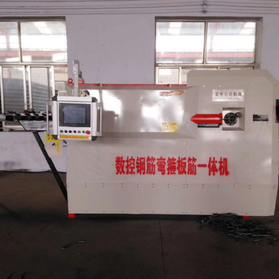 Electric Round Bar Hoop Bending Machine with 2kW Motor Power and Automatic Automation