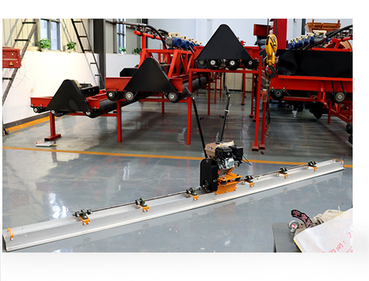 2-10 m Customized Ruler Length Durable Concrete Surface Vibrating Screed ShangChai Engine