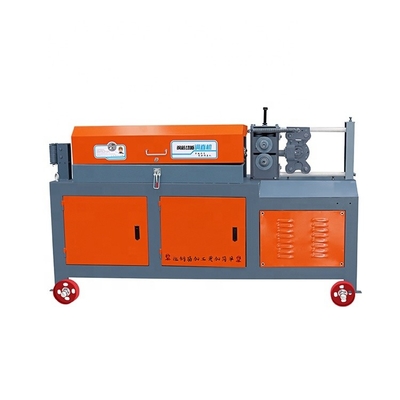 Straightening Diameter 4-14mm Steel Coil Wire Straightener and Cutter Servo Motor Cutter Type