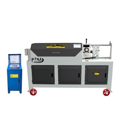Yellow Rebar / Steel bar Straightening and Cutting Machine with Automatic Function