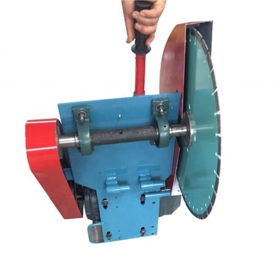 Electric Power Source Pile Road Hoop Guardrail Cutting Machine with 2890r/min Rotary Speed