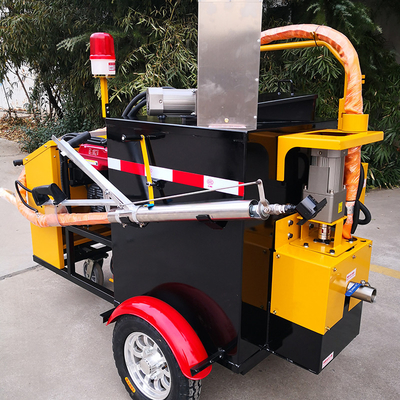 100L Hot Melt Kettle Hand-Pushed Road Potting Machine for Asphalt Paving Projects