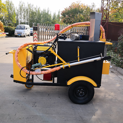 100L Hot Melt Kettle Hand-Pushed Road Potting Machine for Asphalt Paving Projects