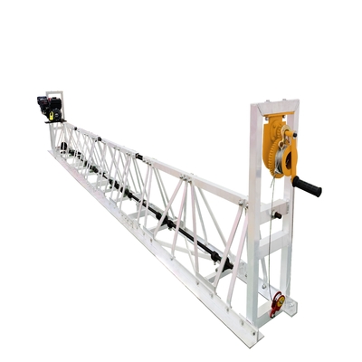168KG Weight Aluminum Laser Concrete Vibrating Screed Machine for Smooth Road Paving
