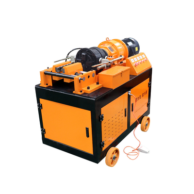5.5kw Vertical Double Headed 3 Shafts Rolling Threading Machine for Precise Threading