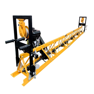 168KG Weight Aluminum Laser Concrete Vibrating Screed Machine for Smooth Road Paving