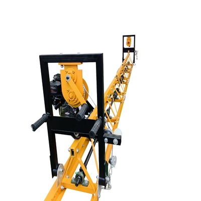 168KG Weight Aluminum Laser Concrete Vibrating Screed Machine for Smooth Road Paving