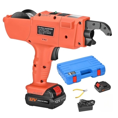 Electric Tying Machine 12V 4500mAh for 8mm-34mm Rebar Binding With 2 Battery Pliers