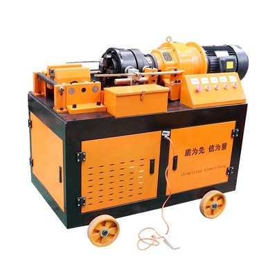 20mm-100mm Flat Die 3 Roll Automatic Rebar Thread Rolling Machine for Screw Versatile