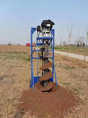 Tree Planting Hand Post Hole Digger with Speed of 170-220r/min and Weight of 45KG