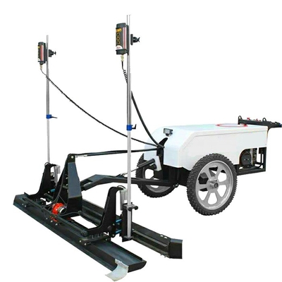 Automatic Laser Control Vibratory Floor Paving Concrete Laser Screed Leveling Machine
