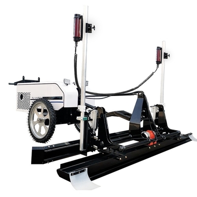 Automatic Laser Control Vibratory Floor Paving Concrete Laser Screed Leveling Machine