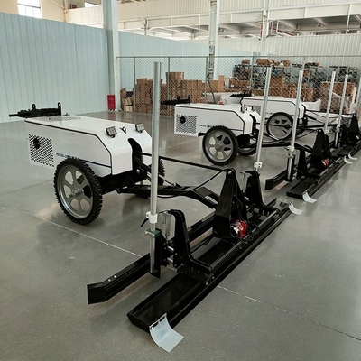 Petrol Aluminum Laser Concrete Vibrating Screed Machine for Leveling Thickness 50-350mm