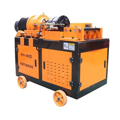 Rebar Connectors 16-40mm Pipe Threading Machine with Advanced Thread Rolling Function