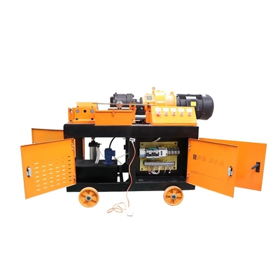 Rebar Connectors 16-40mm Pipe Threading Machine with Advanced Thread Rolling Function