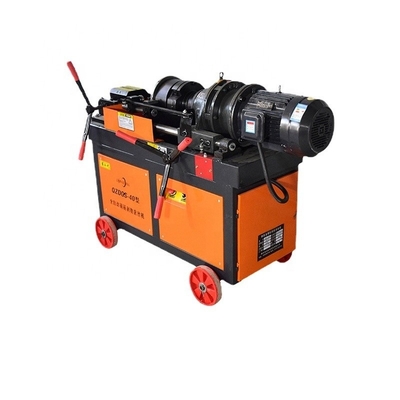 Rebar Connectors 16-40mm Pipe Threading Machine with Advanced Thread Rolling Function